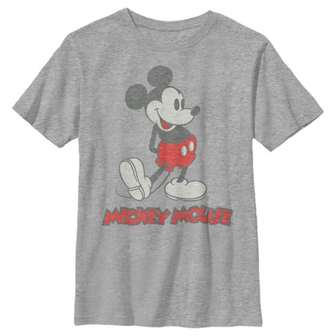 overtro ankel spids Boy's Disney Mickey Mouse Large Portrait T-shirt : Target