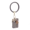 MKF Collection Jordyn Vegan Leather Bracelet Keychain with a Credit Card Holder by Mia K - 2 of 3
