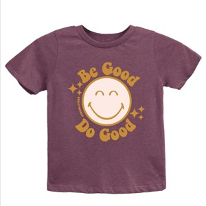 SmileyWorld Be Good Do Good Smiley Face - Youth Short Sleeve Graphic T-Shirt - 1 of 4