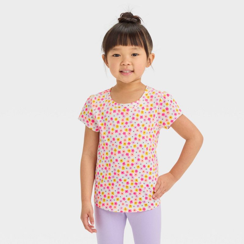 Toddler Girls' Short Sleeve T-Shirt - Cat & Jack™, 1 of 10