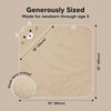 KeaBabies Cuddle Baby Hooded Towel, Organic Baby Bath Towel, Hooded Baby Towels, Baby Beach Towel for Newborn, Kids - 4 of 4