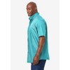 KingSize Short Sleeve Wrinkle Resistant Sport Shirt - 4 of 4