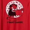 Men's - Garfield - I Vant Candy Long Sleeve Graphic T-Shirt - 2 of 3