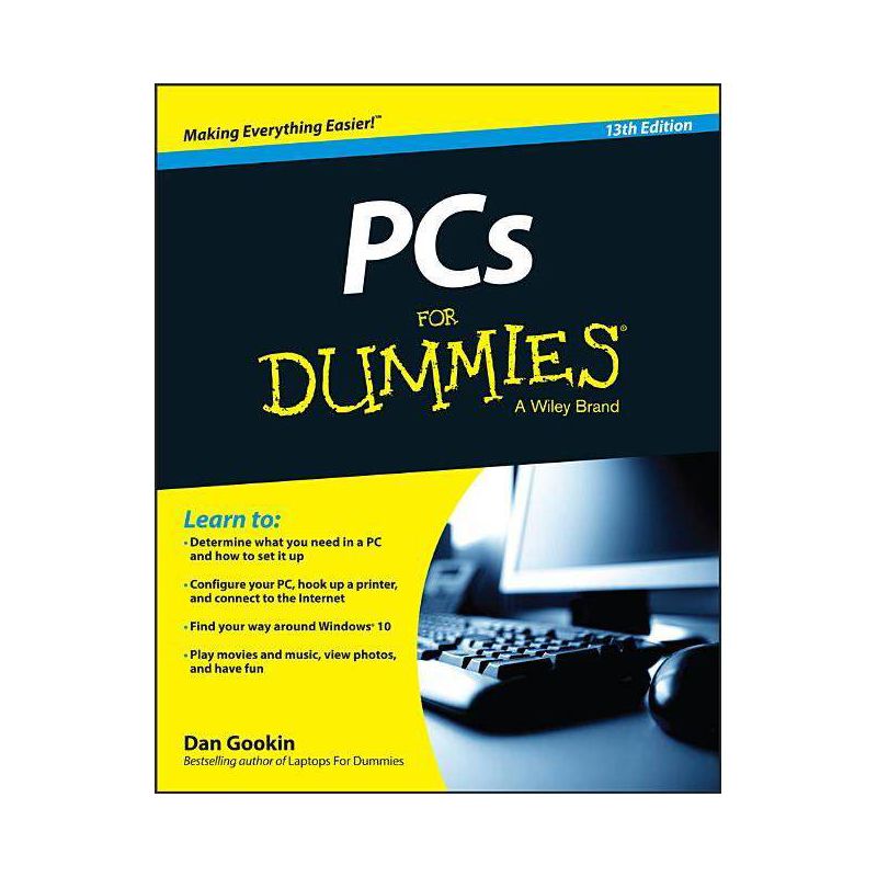 PCs for Dummies - 13th Edition by  Dan Gookin (Paperback), 1 of 2