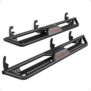 Running Boards 6.5 Inches with Two Stairs Design Compatible with 2015-2022 Chevy Colorado/GMC Canyon Crew Cab£¨4 Full-Size Doors£©, All-Steel Build - 1 of 4