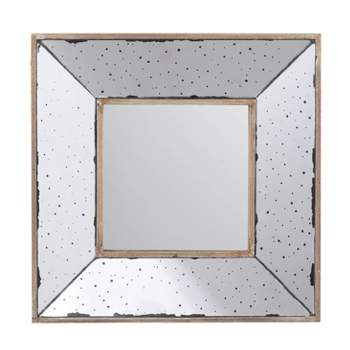 Americanflat Adhesive Mirror Tiles - Moon Phase Design - Peel and Stick Mirrors for Wall - (5pcs Set)
