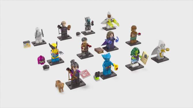 LEGO Minifigures Marvel Series 2 6 Pack Mystery Blind Box 66735, 2 of 7, play video