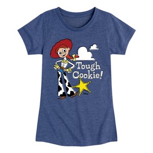 Girls' - Disney - Jessie Tough Cookie Fitted Short Sleeve Graphic T-Shirt - 1 of 4