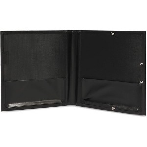Juvale Music Sheet Folder with Elastic Band (12.6 x 13.7 in, Black) - 1 of 4