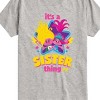 Boys' - Trolls - It's A Sister Thing Poppy and Viva Short Sleeve Graphic T-Shirt - 2 of 4