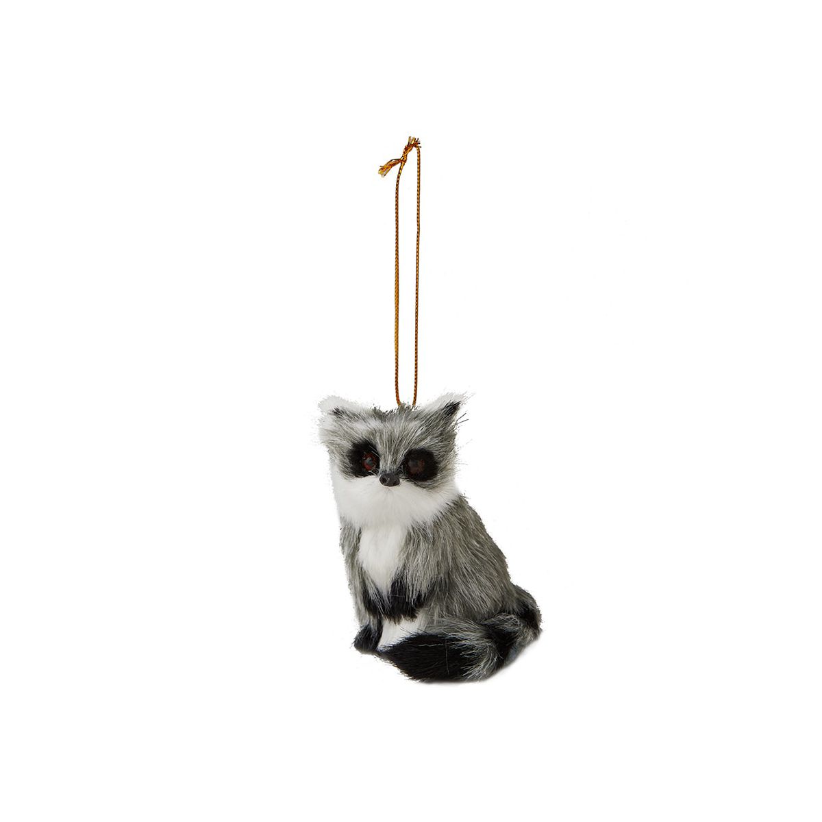 The Lakeside Collection Furry Raccoon Ornament -