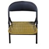 TOAOTBNBOB Metal Counter Height Barstools, Modern Bar Stools with Woven Sculpted Look, Contemporary Bar Chairs for Dining Room, Black - 2 of 4