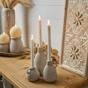 FIA Wick White Taper Candle (Set of 2) - 3 of 4