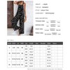 One Piece Jumpsuits with Pockets Women Sleeveless Button Up Dressy Romper Casual Loose Print Outfits - 4 of 4