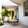 Moda Furnishings Acacia Wood Patio Outdoor Side Table - 2 of 4