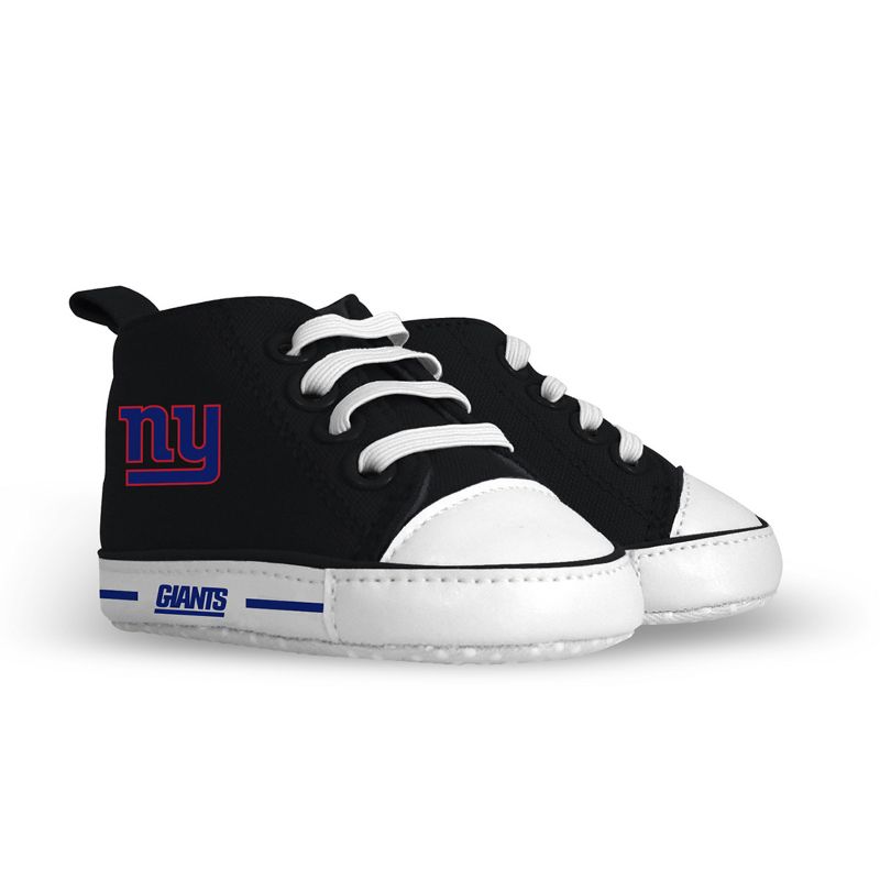Baby Fanatic Pre-Walkers High-Top Unisex Baby Shoes -  NFL New York Giants, 2 of 6