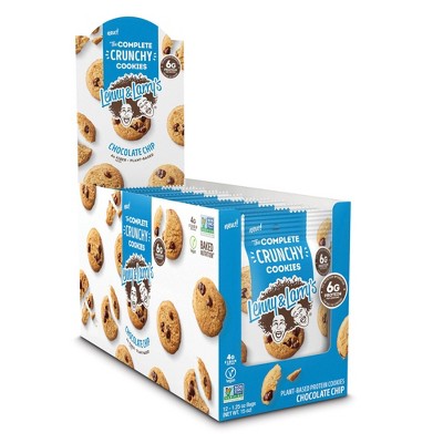 Lenny & Larry's Chocolate Chip Crunchy Cookies - 1.5lbs/12ct