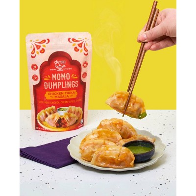 Deep Indian Kitchen Frozen Chicken Tikka Masala Momo Dumplings - 7.8oz