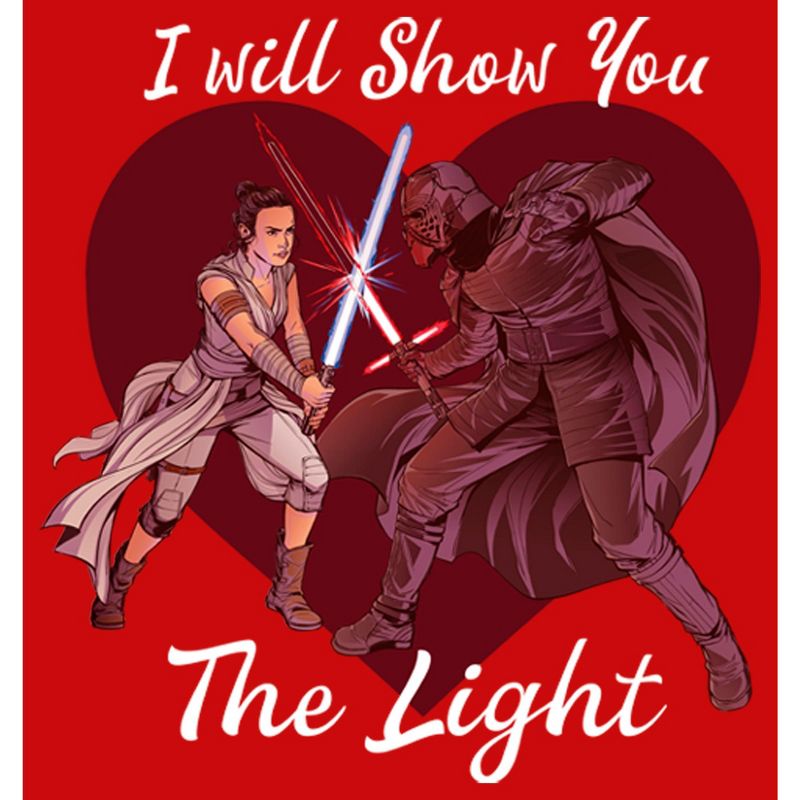 Boy's Star Wars: The Rise of Skywalker Kylo Ren and Rey I Will Show You the Light T-Shirt, 2 of 5