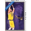 Trends International NBA Los Angeles Lakers - Luka Doncic 25 Framed Wall Poster Prints - 3 of 4