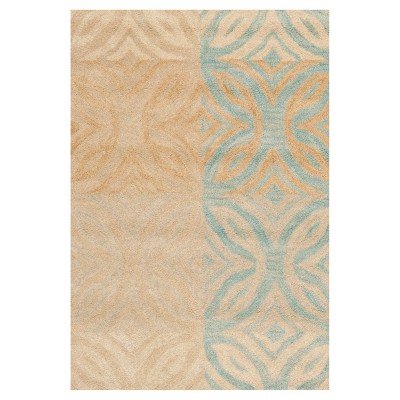 Beige Abstract Tufted Accent Rug - (2'6"X4') - Safavieh