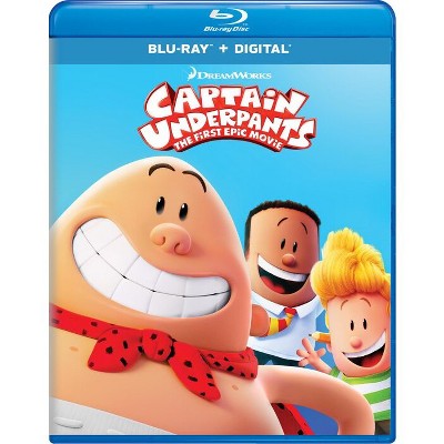 Captain Underpants: The First Epic (Blu-ray + Digital)