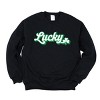 Simply Sage Market Lucky Outline Sweatshirt - 3 of 4