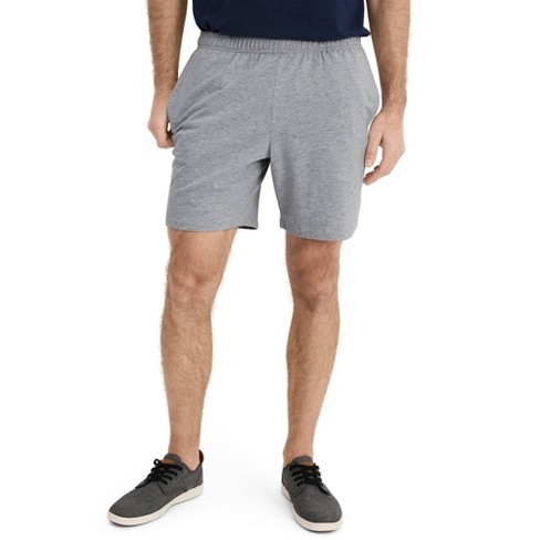 Jockey Men s Knit Short L Grey Dove Heather Target