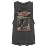 Junior's ZZ TOP Tres Hombres Poster Festival Muscle Tee
