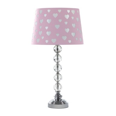 22 Novelty Kids Metal Table Lamp With, Heart Table Lamp
