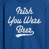 Men's - Instant Message - Irish You Were Beer Long Sleeve Graphic T-Shirt - 2 of 4