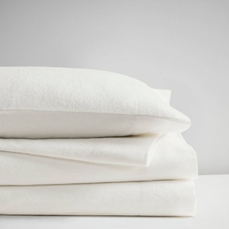 Oversized Cotton Flannel 4pc Sheet Set - Beautyrest, 3 of 7