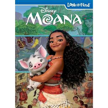 Disney Moana: Look and Find - by  Pi Kids (Hardcover)