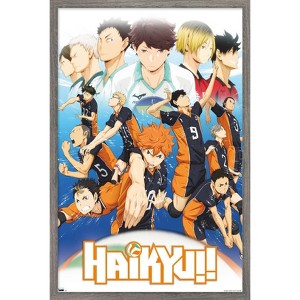 Trends International Haikyu!! - Key Art 2 Framed Wall Poster Prints - 1 of 4