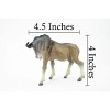 Collectible Wildlife Gifts | Wildebeest, Gnu, Rubber Animal, Museum Quality, Hand Painted, Realistic Toy Figure, Model, Gift,  4 1/2"  CH194 BB116 - 2 of 4