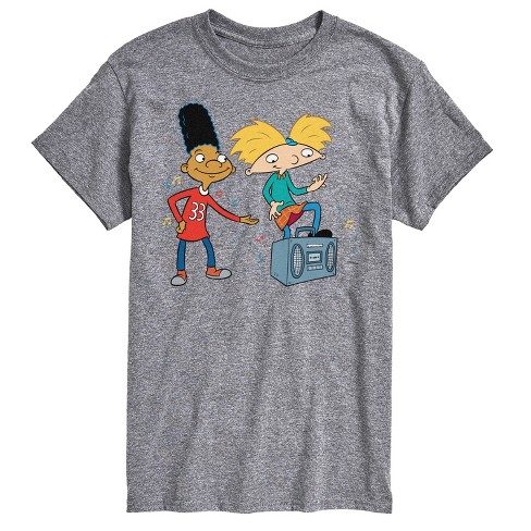 Men's - Hey Arnold! - HA Air Guitar Short Sleeve Graphic T-Shirt - image 1 of 3