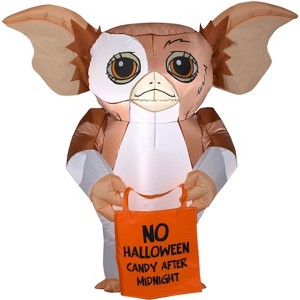 Gemmy Airblown Inflatable Gizmo Warner Brothers , 3.5 ft Tall, Brown - 1 of 4