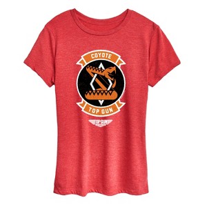 Women's - Top Gun: Maverick - Coyote Badge Short Sleeve Graphic T-Shirt - 1 of 4
