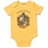 Harry Potter Gryffindor Hufflepuff Ravenclaw Slytherin Baby 4 Pack Bodysuits  - 3 of 4