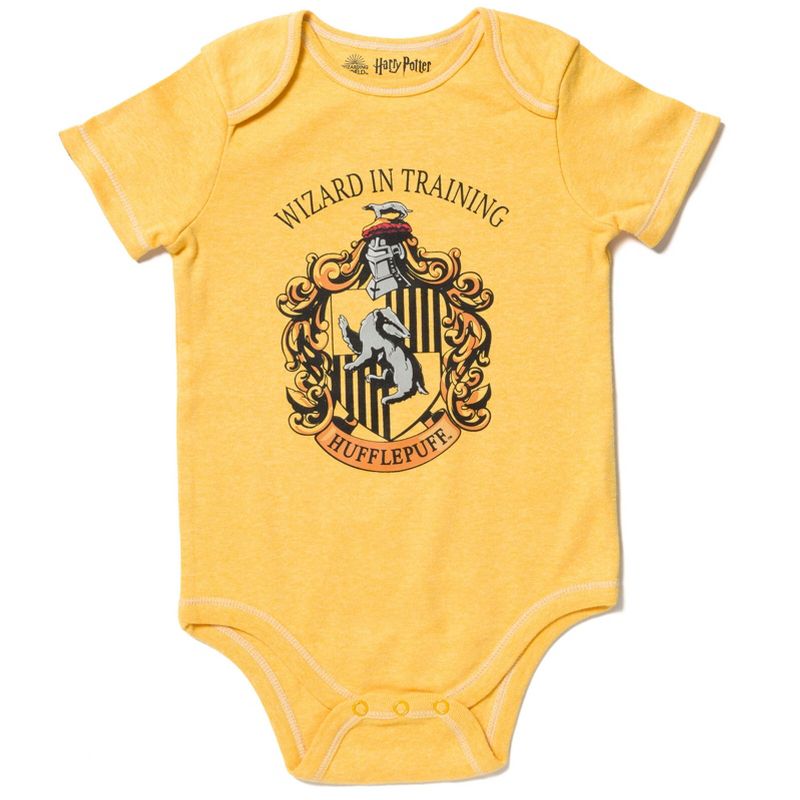 Harry Potter Baby 4 Pack Bodysuits Newborn to Infant, 3 of 8