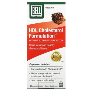Bell Lifestyle HDL Cholesterol Formulation , 30 Veggie Capsules - 1 of 3