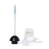 Pottery Barn Simplehuman® Toilet Brush & Plunger - Set of 2
