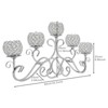 YIYIBYUS Crystal Candle Holder, 5 Arms Crystal Candle Holders, Candle Holder - 4 of 4