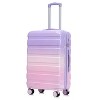 YOOCOZZ 3-Piece Luggage Sets with Spinner Wheels,Gradient Color and Combination Lock - 4 of 4