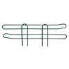 Quantum Storage Systems Back Ledge, 42"W X 4"H, Green Epoxy Antimicrobial Finish - 2 of 2