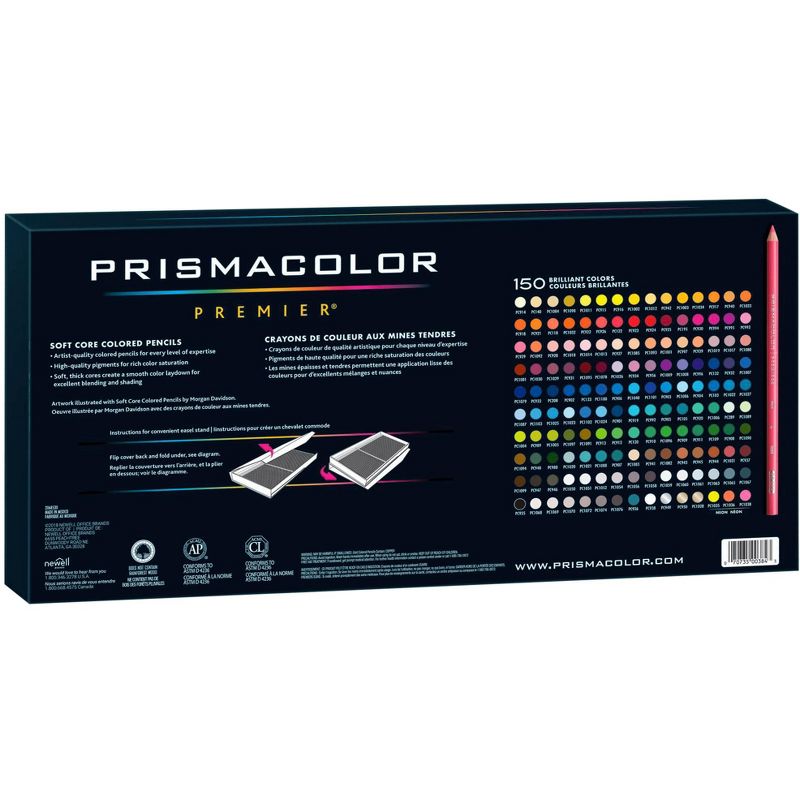 Prismacolor Premier Soft Core Colored Pencils, Assorted Colors, Set of 150, 3 of 8