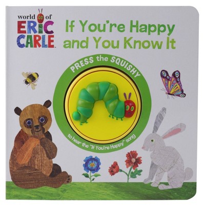 Eric Carle One Button Squishy Sound Book (Board Book)