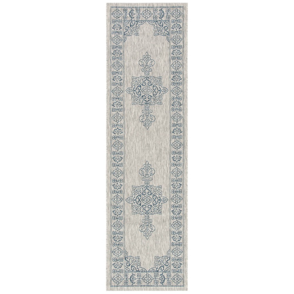  Cleora Outdoor Rug Gray/Navy