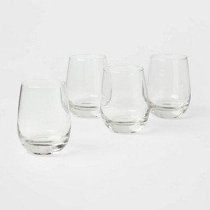 4pk Alyse Stemless Wine Drinkware Set - Threshold™ - 1 of 3