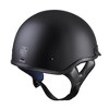 AHR RUN-C Motorcycle German Style Half Face Helmet DOT Approved Bike Cruiser Chopper High Gloss S/M/L/XL - 2 of 4